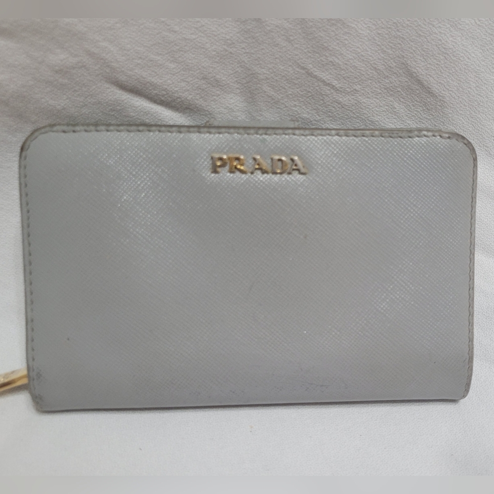 Authentic Prada Small Saffiano Wallet